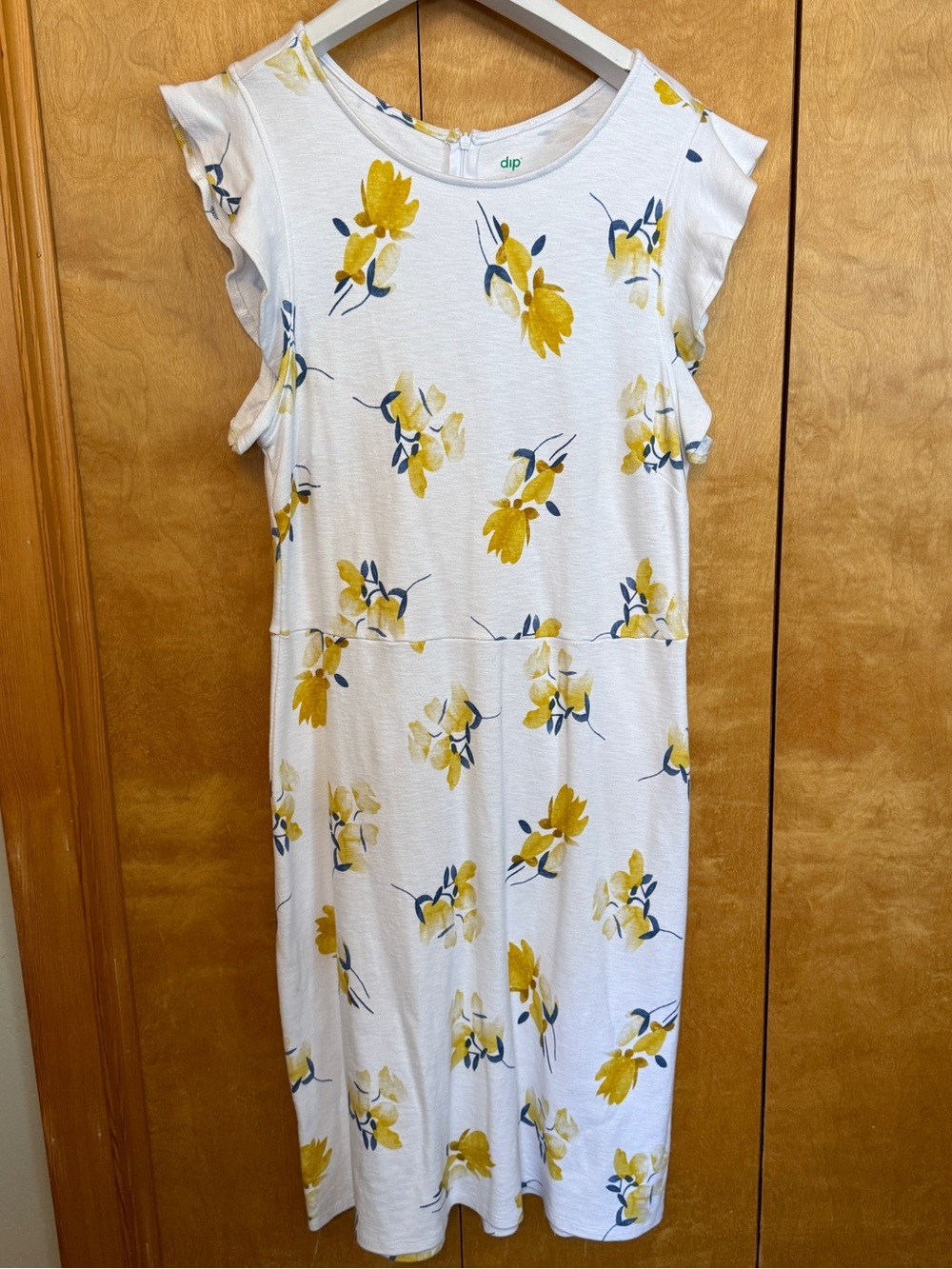 DIP Floral Ruffled Flower Dress women Women size 14